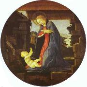 Sandro Botticelli The Virgin Adoring Child oil painting on canvas